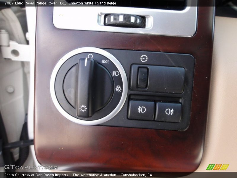 Chawton White / Sand Beige 2007 Land Rover Range Rover HSE