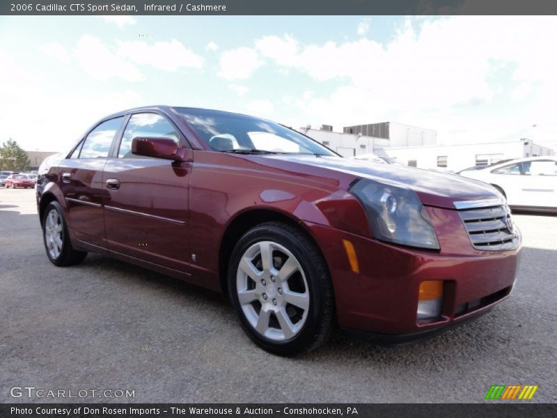 Infrared / Cashmere 2006 Cadillac CTS Sport Sedan