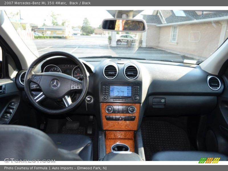 Black / Black 2007 Mercedes-Benz ML 350 4Matic