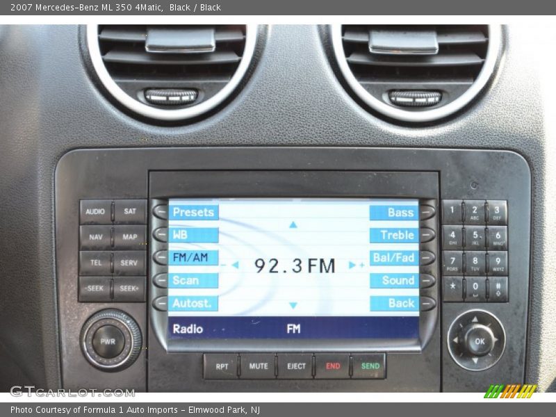 Black / Black 2007 Mercedes-Benz ML 350 4Matic