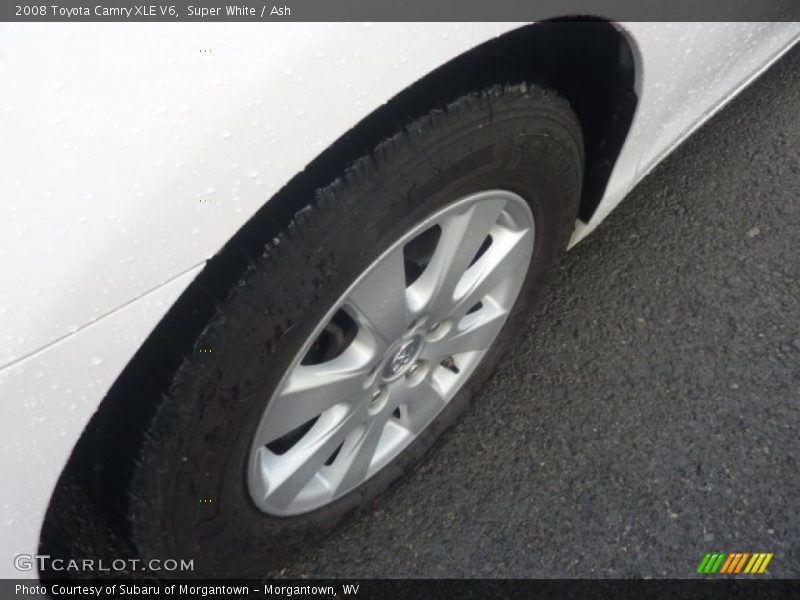 Super White / Ash 2008 Toyota Camry XLE V6