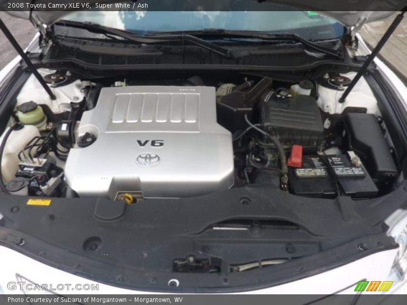 Super White / Ash 2008 Toyota Camry XLE V6