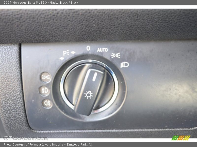 Black / Black 2007 Mercedes-Benz ML 350 4Matic