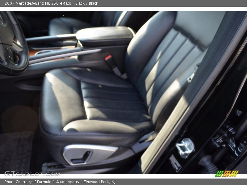 Black / Black 2007 Mercedes-Benz ML 350 4Matic