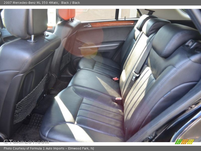 Black / Black 2007 Mercedes-Benz ML 350 4Matic