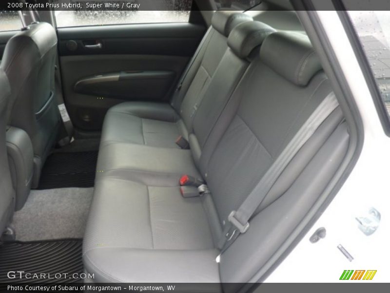 Super White / Gray 2008 Toyota Prius Hybrid