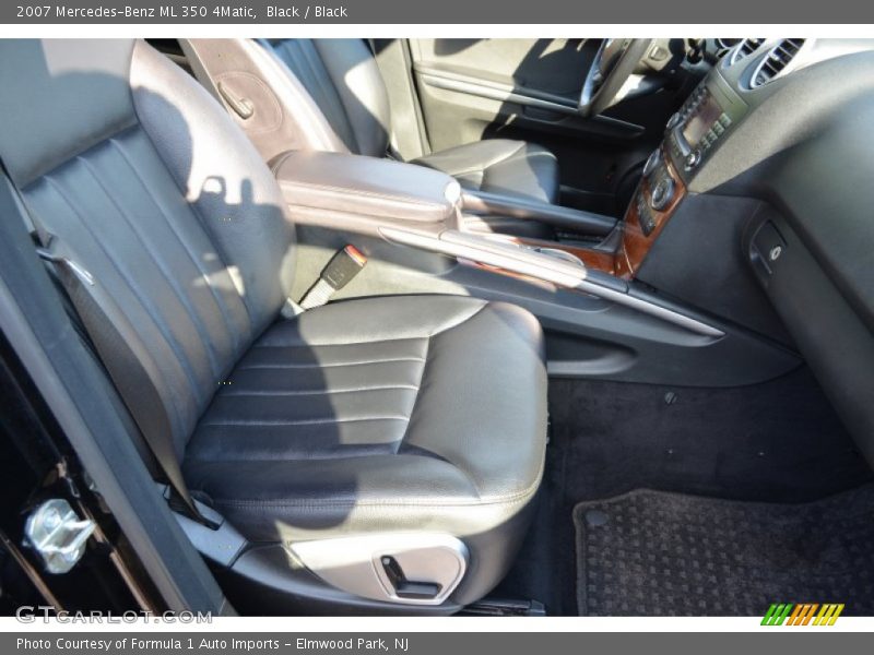 Black / Black 2007 Mercedes-Benz ML 350 4Matic