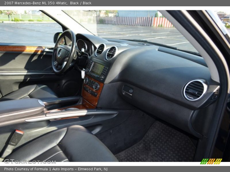 Black / Black 2007 Mercedes-Benz ML 350 4Matic