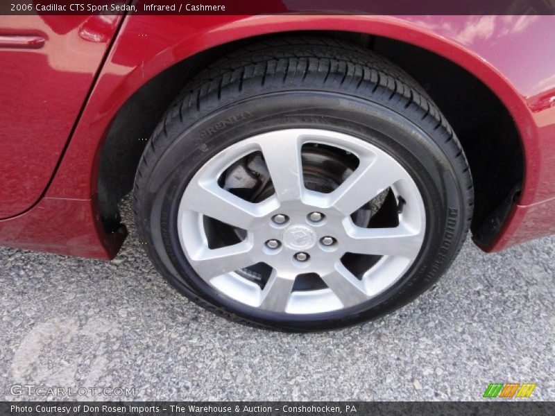 Infrared / Cashmere 2006 Cadillac CTS Sport Sedan