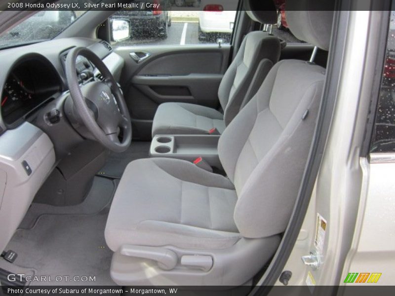 Silver Pearl Metallic / Gray 2008 Honda Odyssey LX