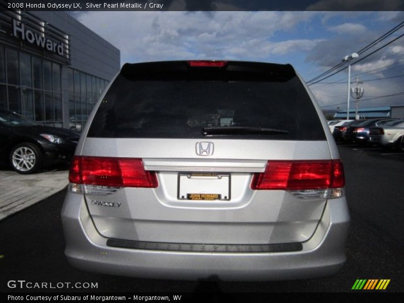 Silver Pearl Metallic / Gray 2008 Honda Odyssey LX