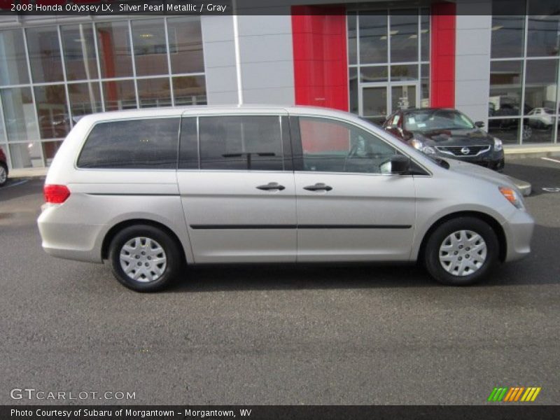 Silver Pearl Metallic / Gray 2008 Honda Odyssey LX