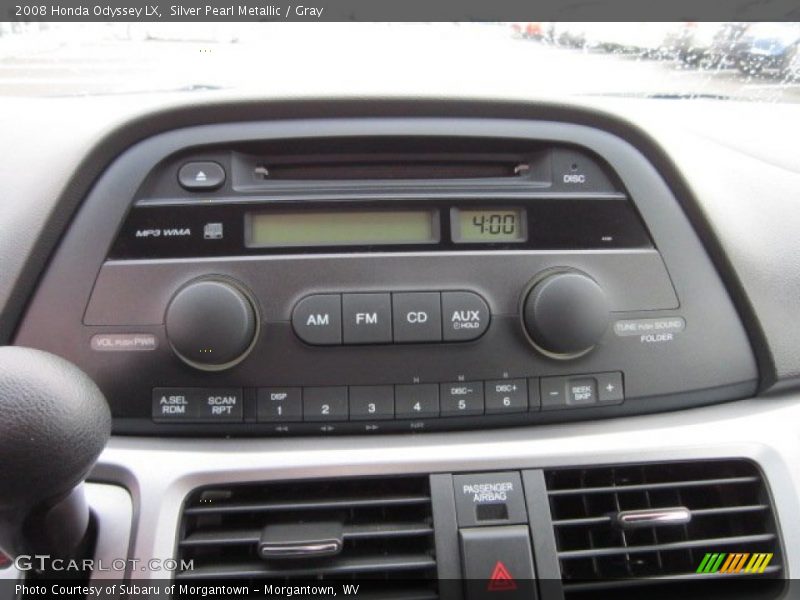 Silver Pearl Metallic / Gray 2008 Honda Odyssey LX