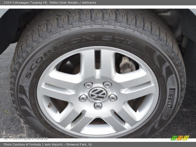 Reflex Silver Metallic / Anthracite 2004 Volkswagen Touareg V8