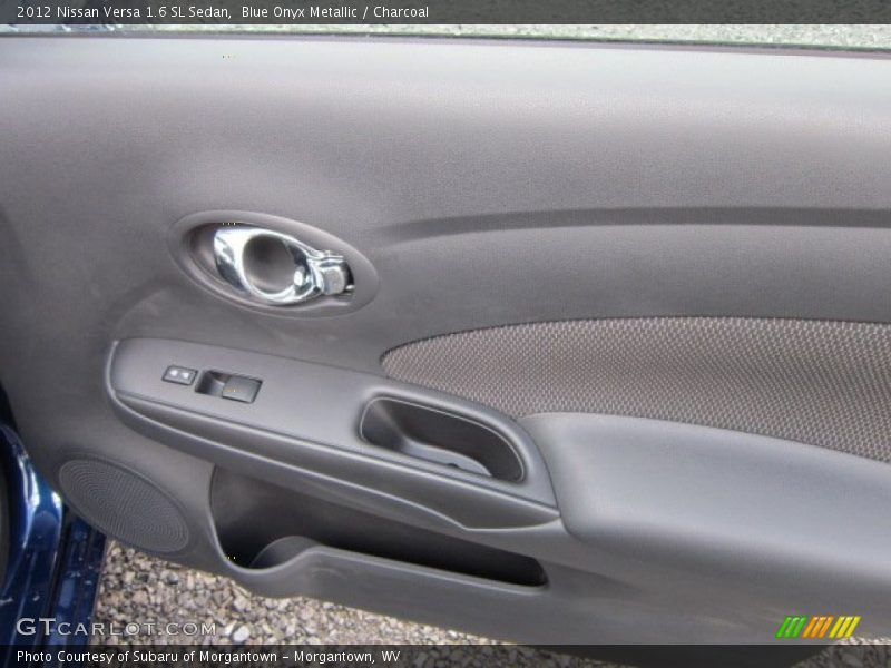 Blue Onyx Metallic / Charcoal 2012 Nissan Versa 1.6 SL Sedan