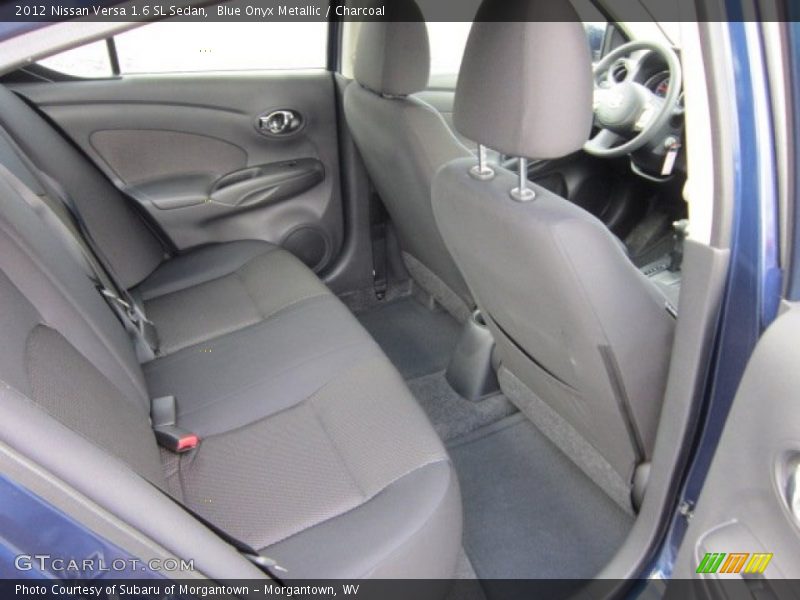  2012 Versa 1.6 SL Sedan Charcoal Interior