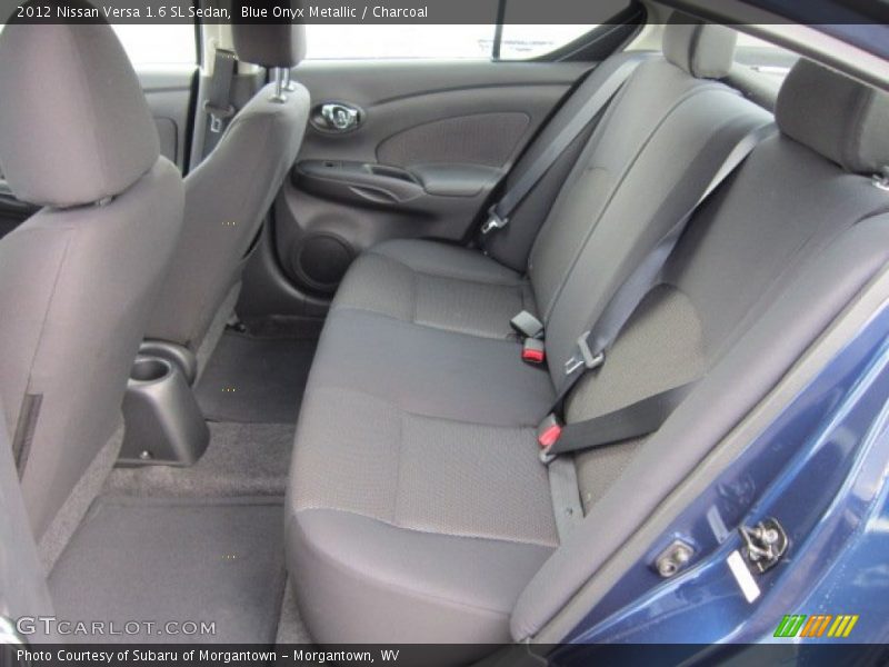  2012 Versa 1.6 SL Sedan Charcoal Interior