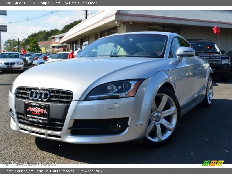 Light Silver Metallic / Black 2008 Audi TT 2.0T Coupe