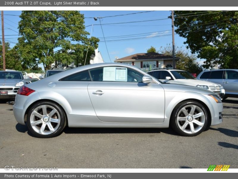 Light Silver Metallic / Black 2008 Audi TT 2.0T Coupe