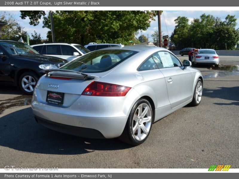 Light Silver Metallic / Black 2008 Audi TT 2.0T Coupe