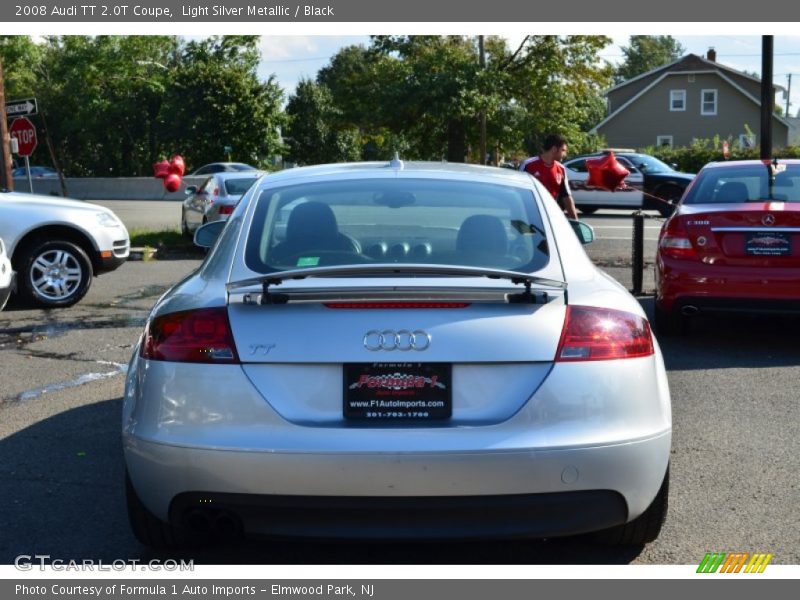 Light Silver Metallic / Black 2008 Audi TT 2.0T Coupe
