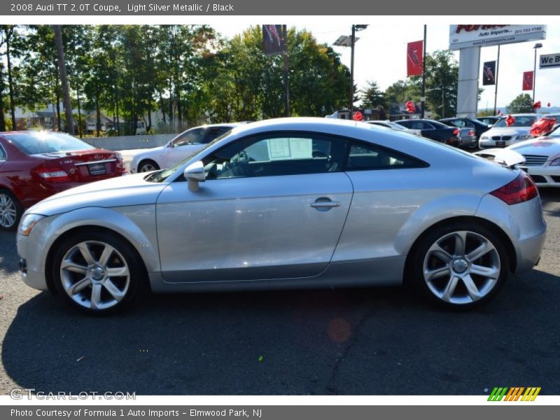 Light Silver Metallic / Black 2008 Audi TT 2.0T Coupe