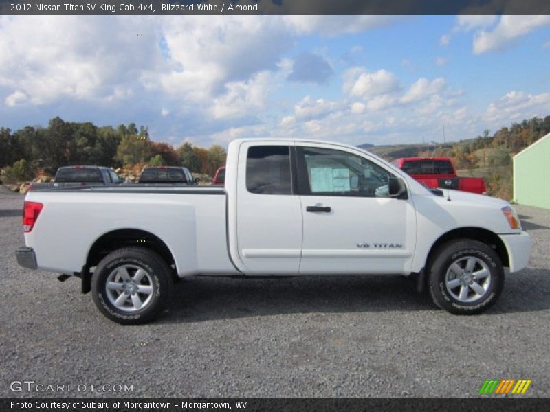  2012 Titan SV King Cab 4x4 Blizzard White