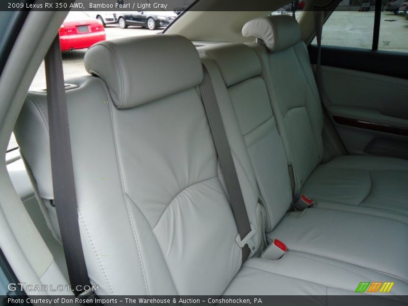 Bamboo Pearl / Light Gray 2009 Lexus RX 350 AWD
