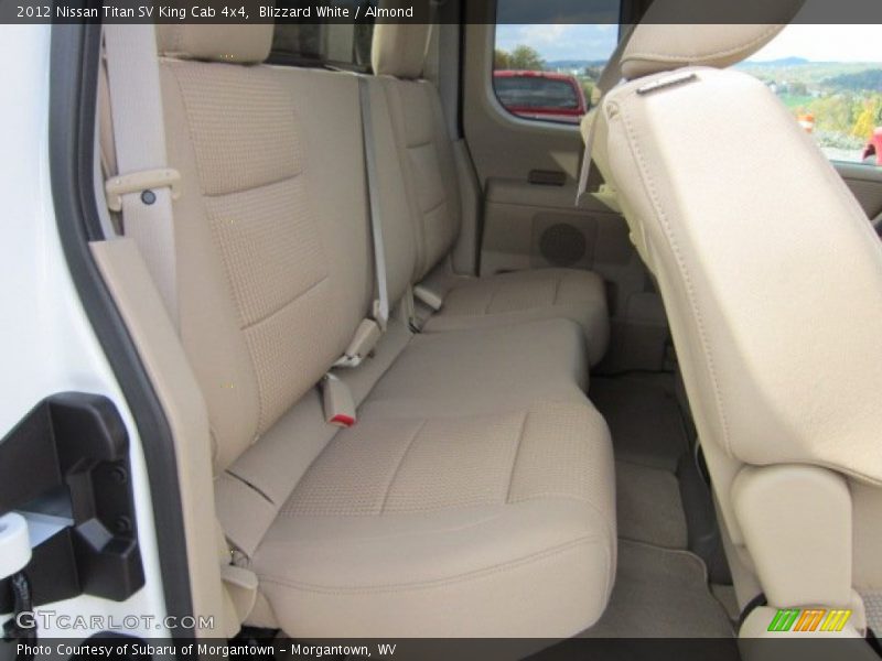 Blizzard White / Almond 2012 Nissan Titan SV King Cab 4x4