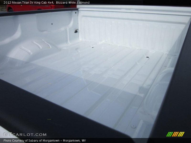 Blizzard White / Almond 2012 Nissan Titan SV King Cab 4x4