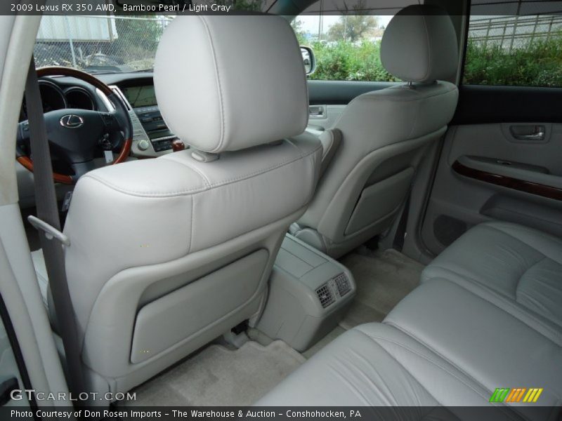Bamboo Pearl / Light Gray 2009 Lexus RX 350 AWD
