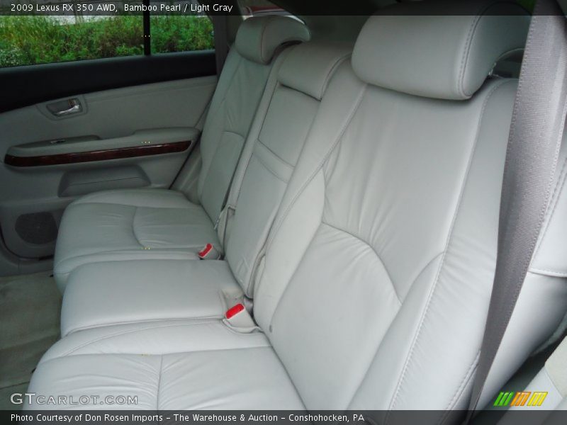 Bamboo Pearl / Light Gray 2009 Lexus RX 350 AWD