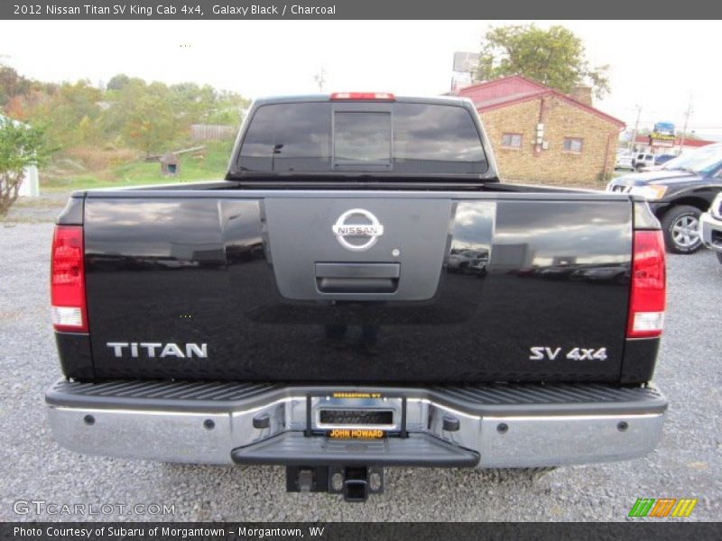 Galaxy Black / Charcoal 2012 Nissan Titan SV King Cab 4x4