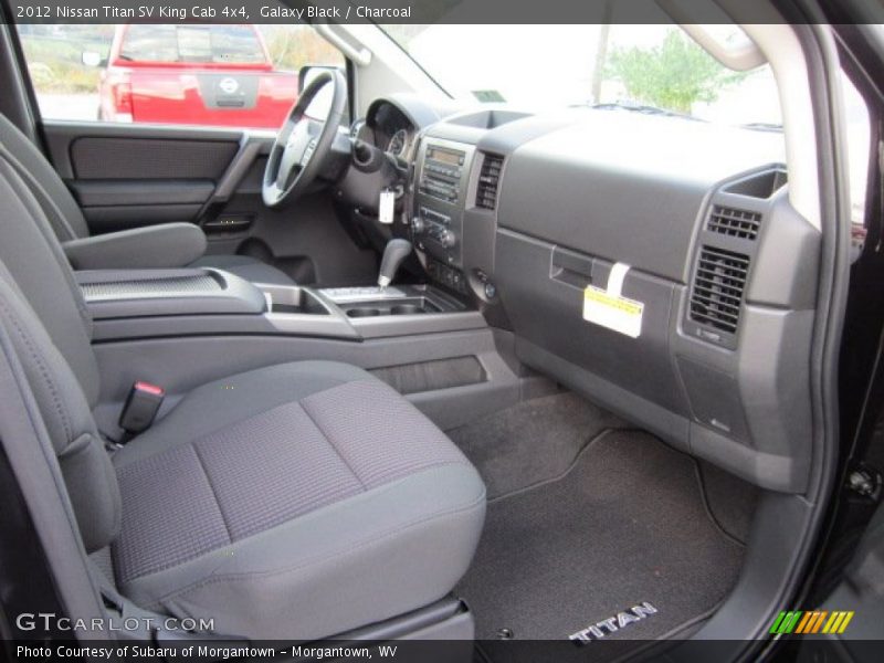 Galaxy Black / Charcoal 2012 Nissan Titan SV King Cab 4x4