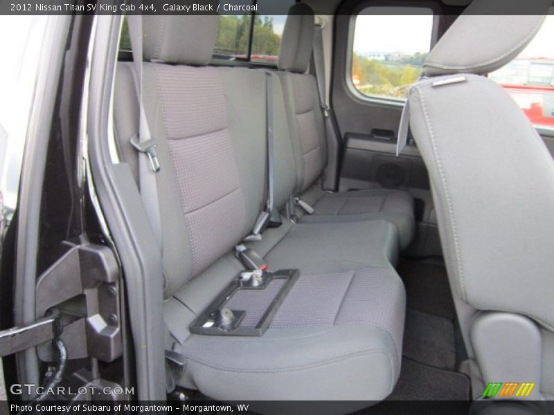  2012 Titan SV King Cab 4x4 Charcoal Interior