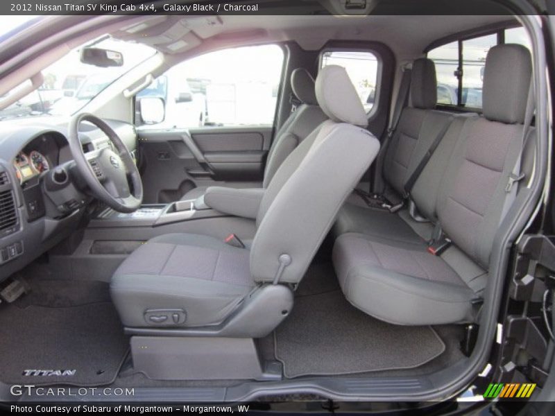  2012 Titan SV King Cab 4x4 Charcoal Interior