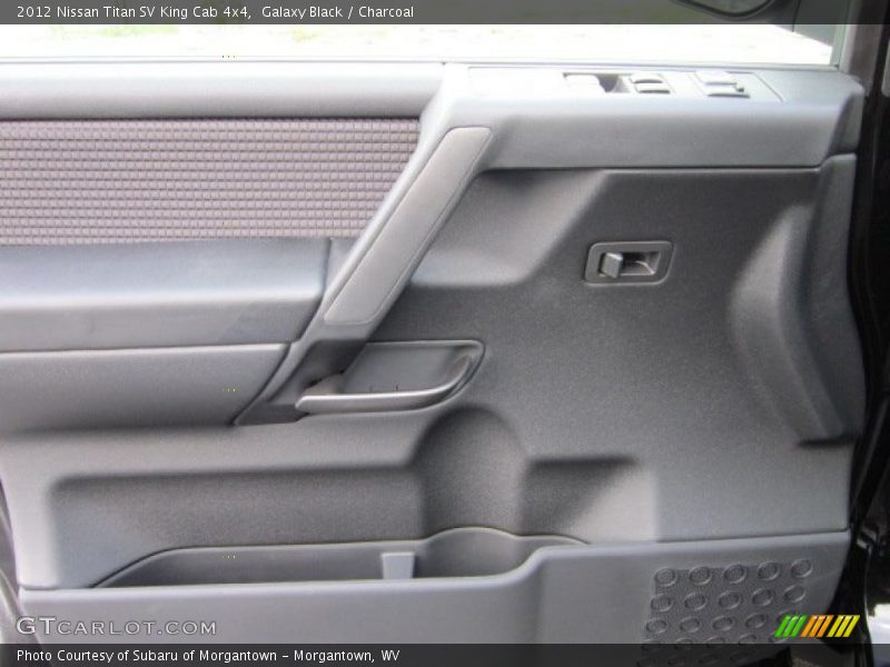 Galaxy Black / Charcoal 2012 Nissan Titan SV King Cab 4x4
