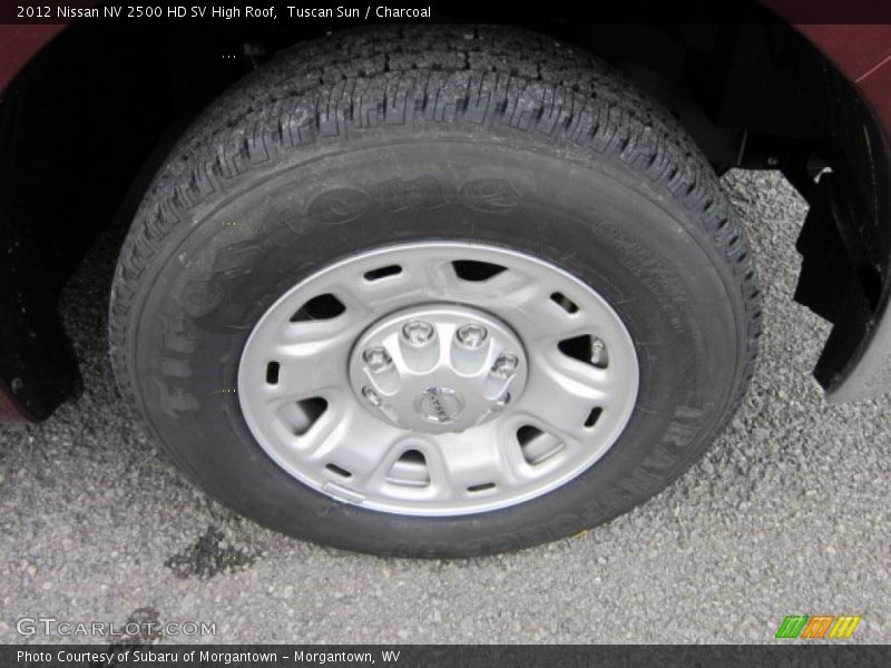 Tuscan Sun / Charcoal 2012 Nissan NV 2500 HD SV High Roof