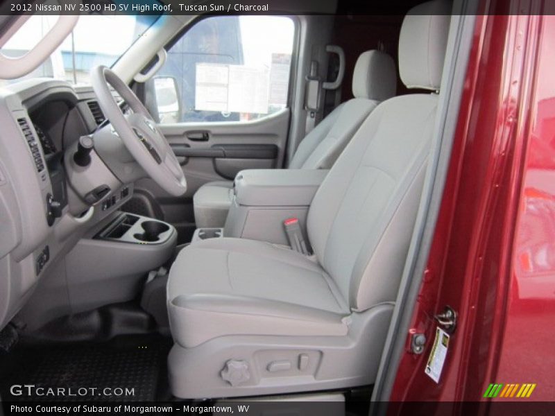  2012 NV 2500 HD SV High Roof Charcoal Interior