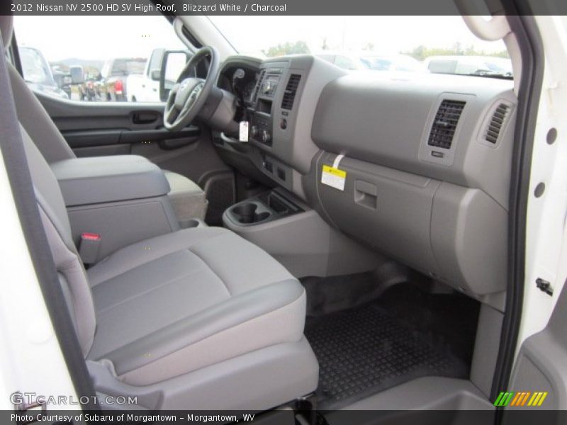 Blizzard White / Charcoal 2012 Nissan NV 2500 HD SV High Roof