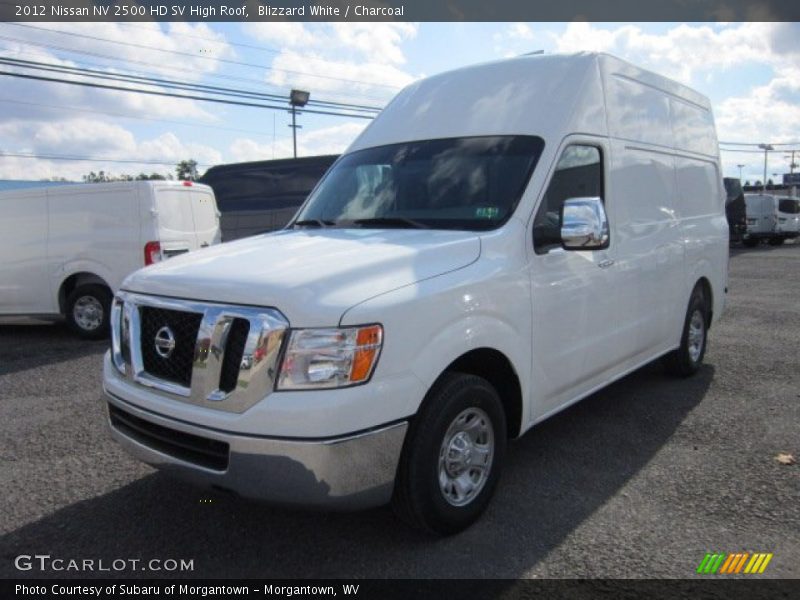 Front 3/4 View of 2012 NV 2500 HD SV High Roof