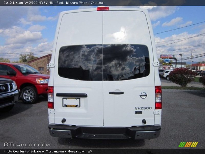Blizzard White / Charcoal 2012 Nissan NV 2500 HD SV High Roof