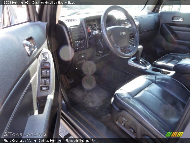 Graphite Metallic / Ebony Black 2008 Hummer H3