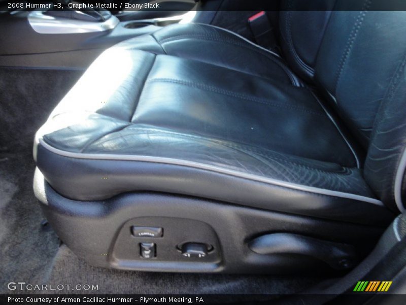Graphite Metallic / Ebony Black 2008 Hummer H3