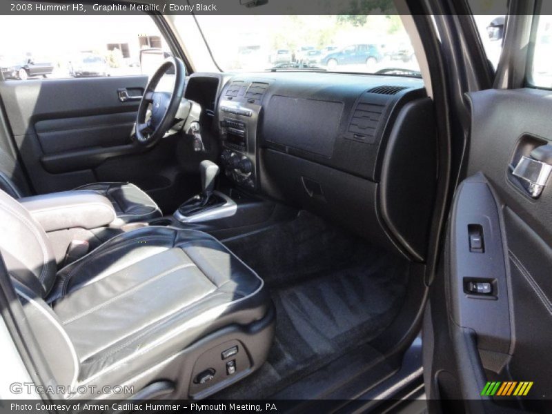 Graphite Metallic / Ebony Black 2008 Hummer H3