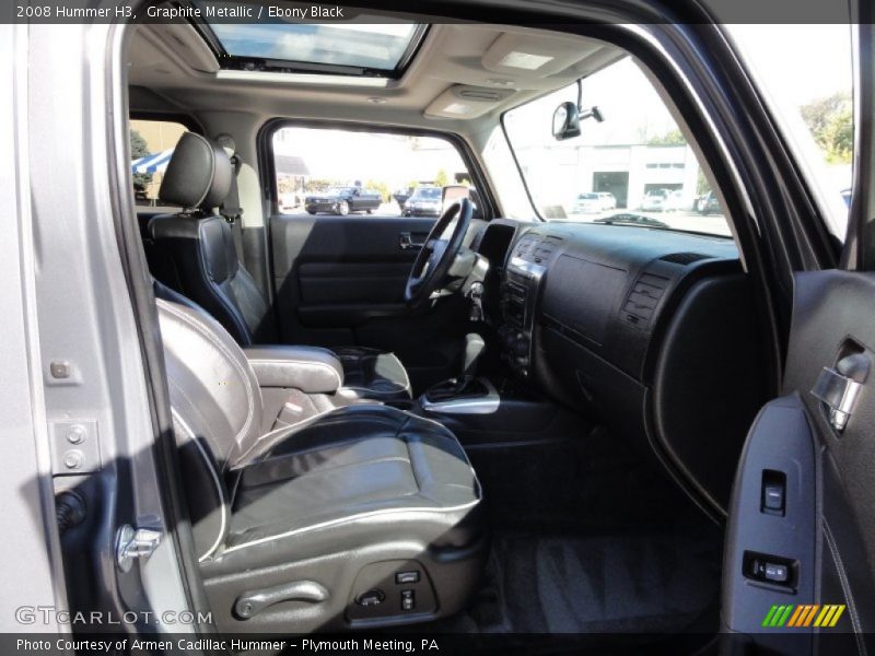 Graphite Metallic / Ebony Black 2008 Hummer H3
