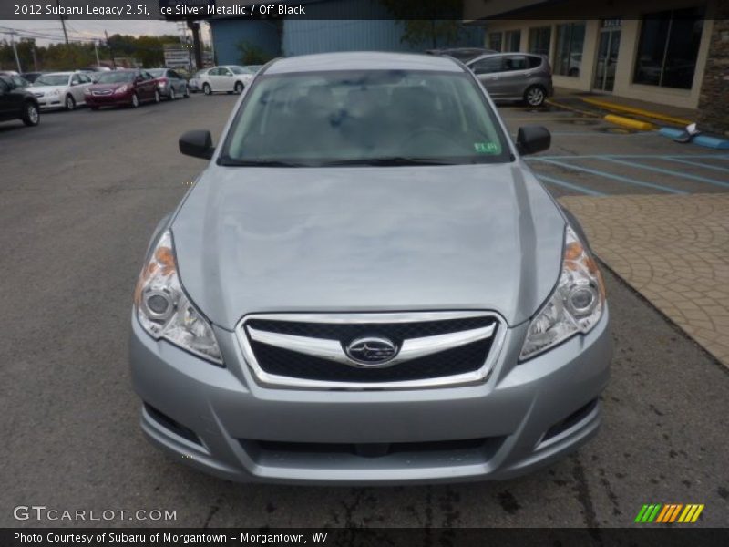 Ice Silver Metallic / Off Black 2012 Subaru Legacy 2.5i