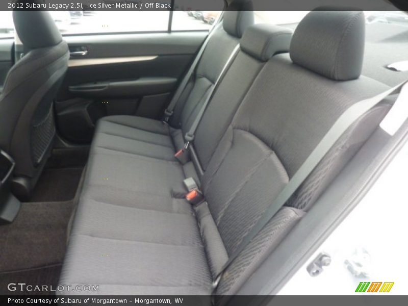 Ice Silver Metallic / Off Black 2012 Subaru Legacy 2.5i