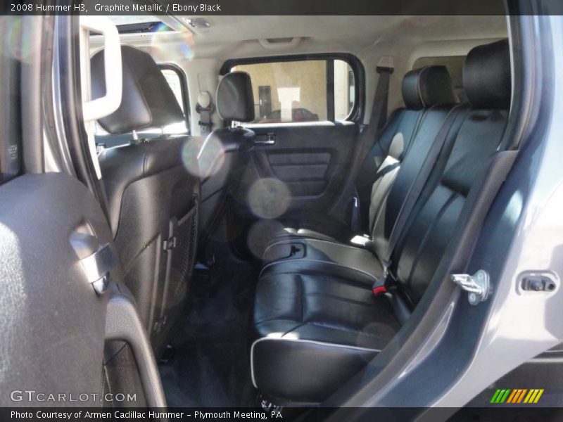 Graphite Metallic / Ebony Black 2008 Hummer H3