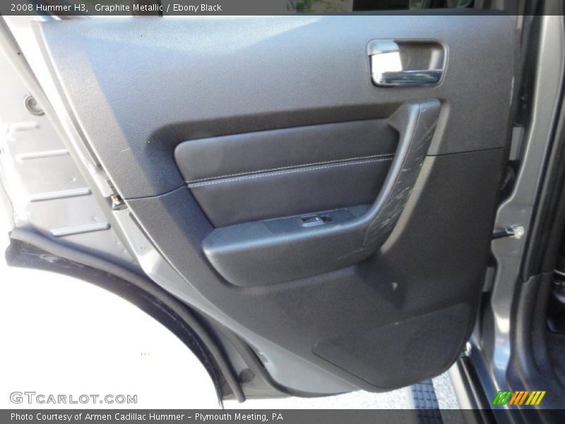 Graphite Metallic / Ebony Black 2008 Hummer H3